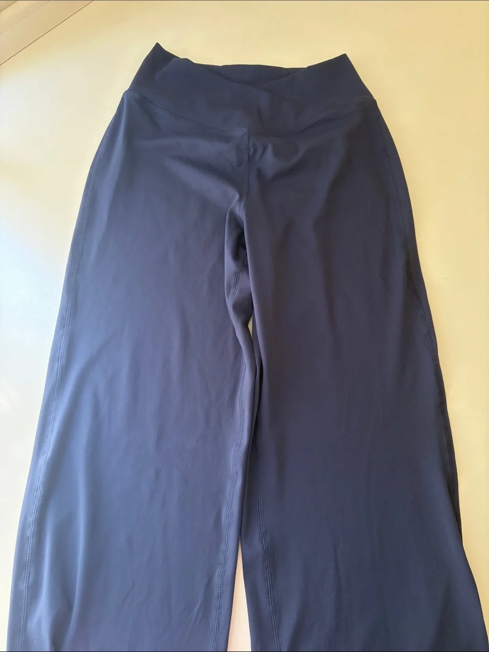 Halara Crossover Waist Wide Leg Yoga Pants - Picture 5 of 8